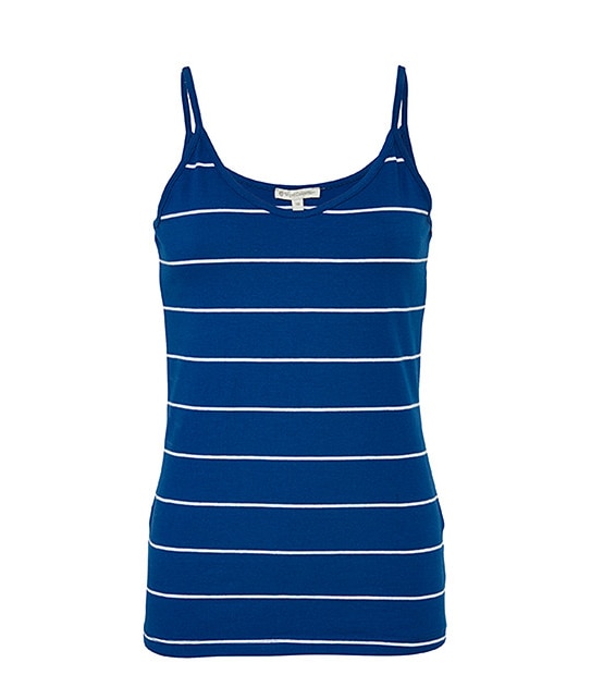 Singlet - Blue / White
