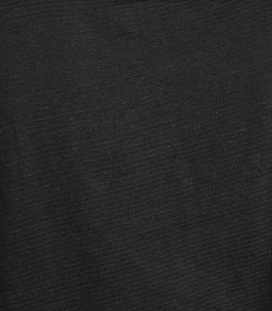 Dannii Minogue Petites Linen Blend V-Neck T-Shirt