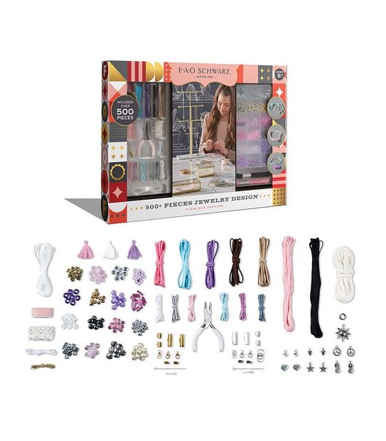 FAO Schwarz - 500+ Pieces Jewelry Designer Set