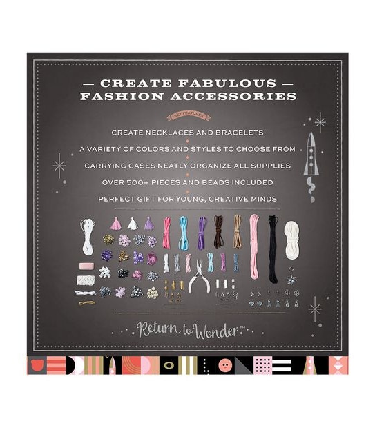 FAO Schwarz - 500+ Pieces Jewelry Designer Set