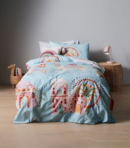Clara Quilt Cover Set - Single Bed