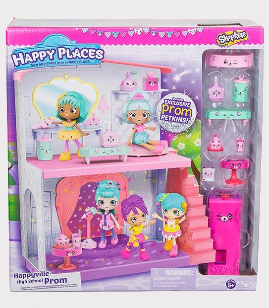 Shopkins Happy Places Happyville High School Prom