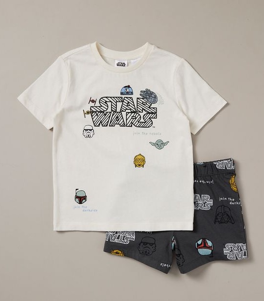 Kids Family Matching Darth Vader Star Wars Cotton PJ Set