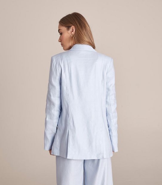 Preview Linen Blend Relaxed Blazer