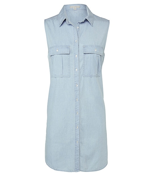Chambray Longline Shirt