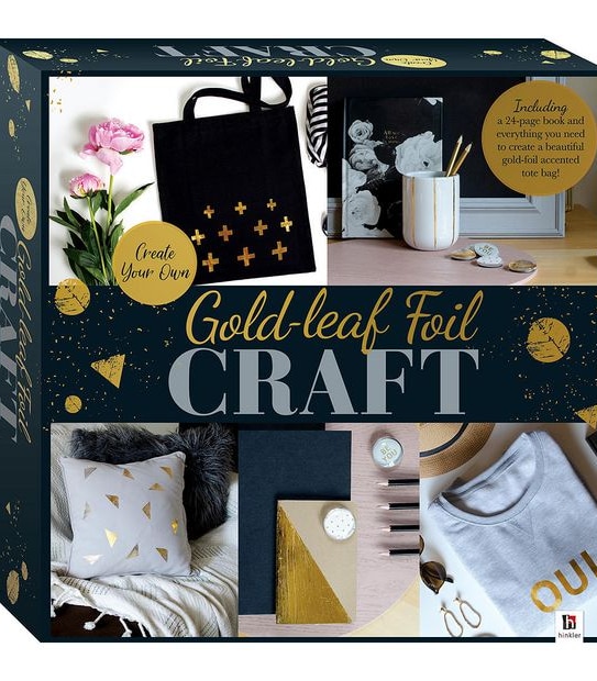 Create Your Own Gold-leaf Foil Craft Box Set
