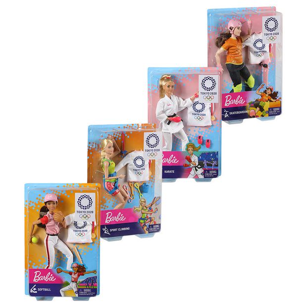 barbie 2020 olympic dolls