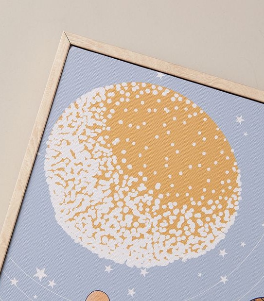 Caleb Framed Canvas
