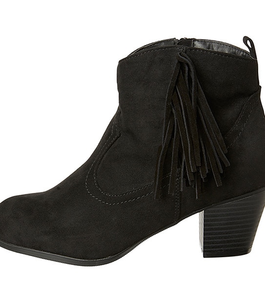 Tassle Ankle Boots