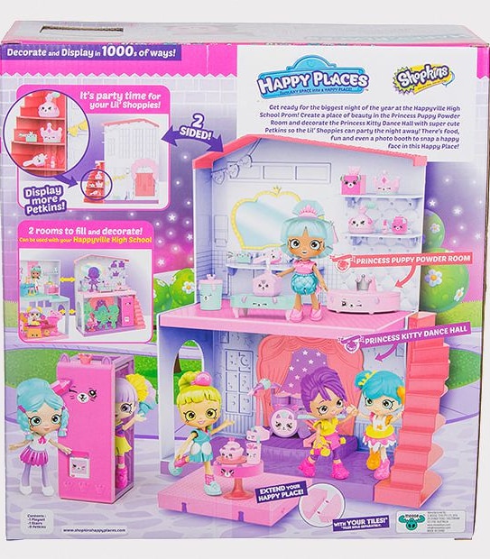 Shopkins Happy Places Happyville High School Prom