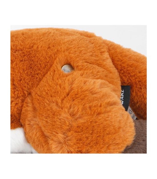 FAO Schwarz - Toy Plush Lying Fox 15"