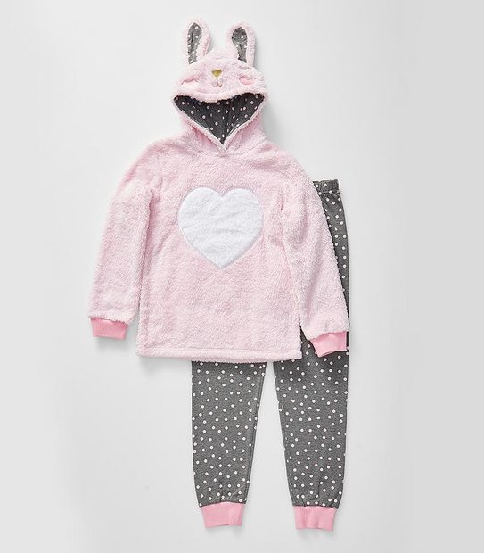 Fluffy Bunny Pyjama Set
