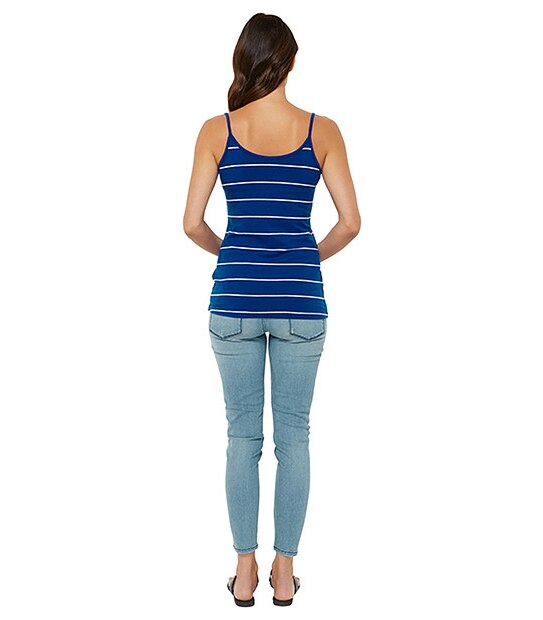 Singlet - Blue / White