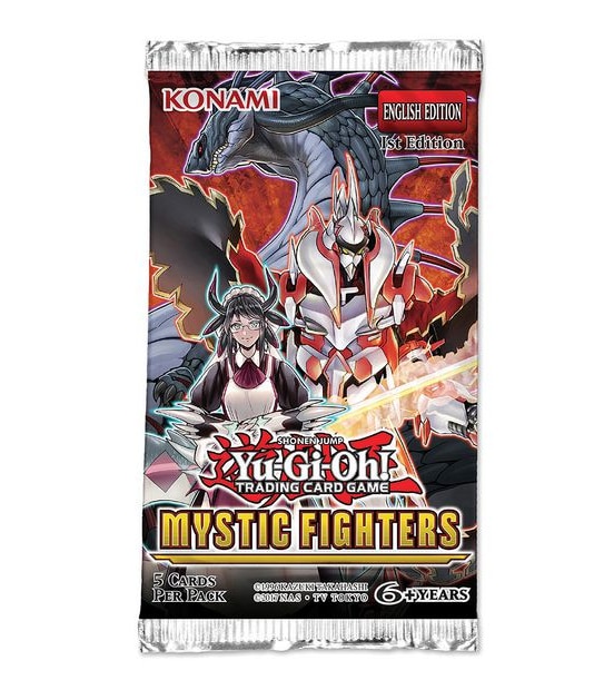 YU-GI-OH! TCG: Mystic Fighters Booster Blister Pack - Assorted*