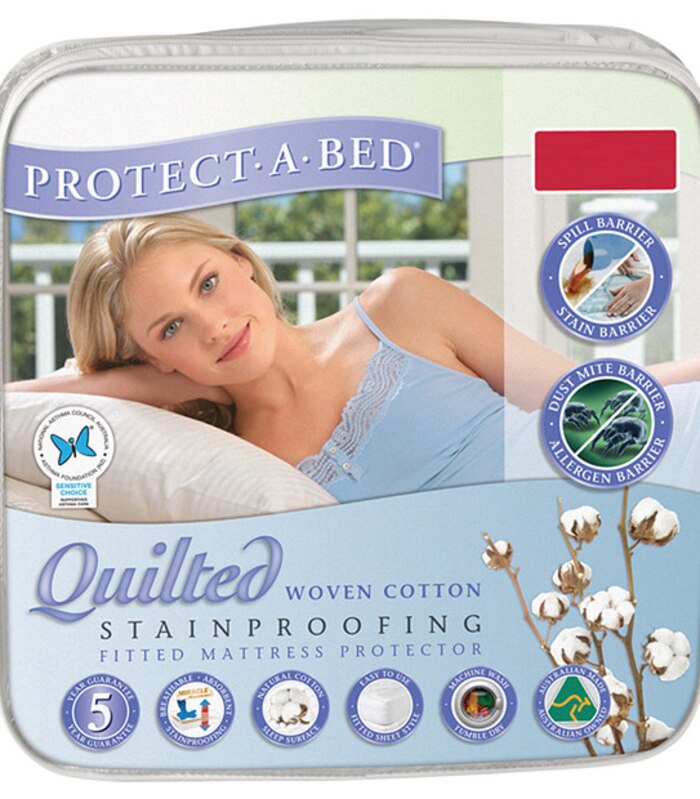 Protect A Bed Waterproof Quilted Mattress Protector Target Australia