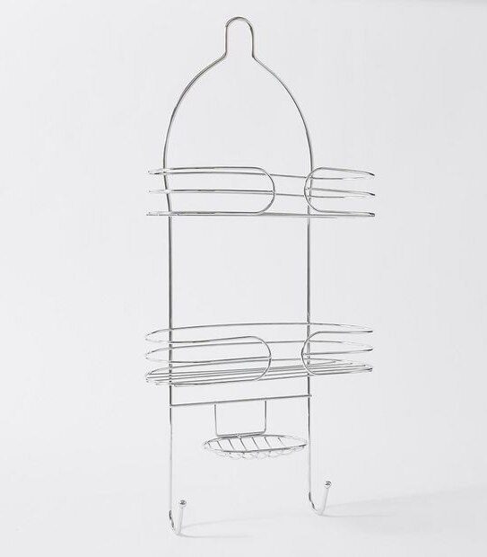 Modern Living Chrome 3 Tier Shower Caddy
