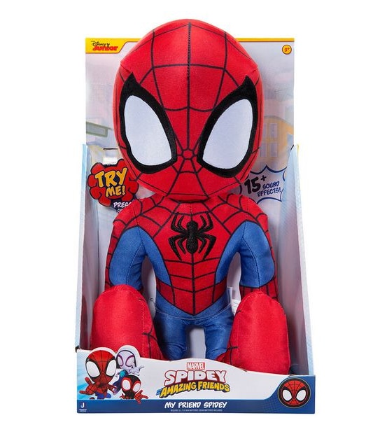 Spidey and His Amazing Friends Spidey Feature Plush