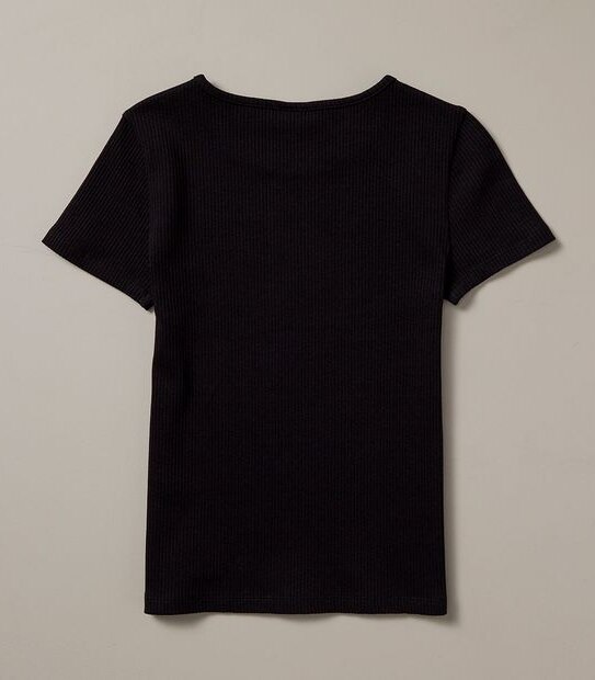 Ribbed T-shirt