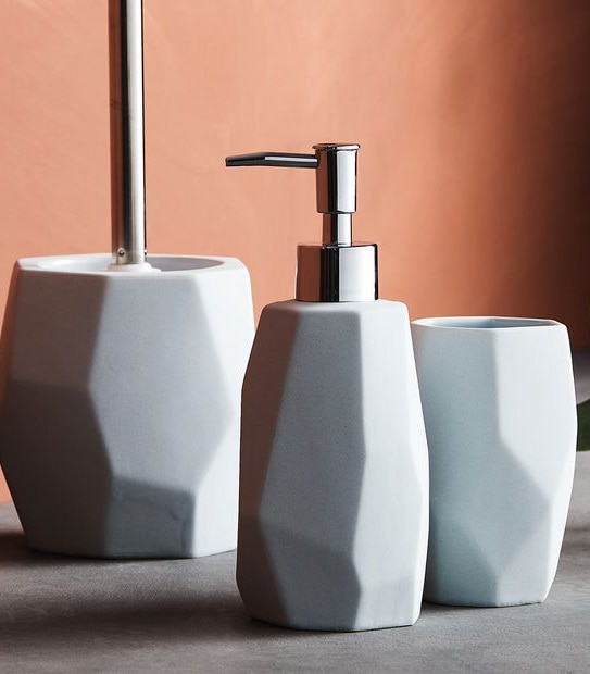 Greta Ceramic Toilet Brush Holder