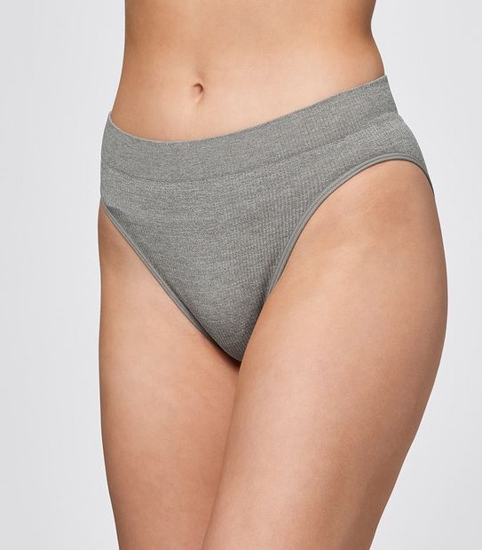 Lily Loves Ribbed Seamfree Hi-Waisted Bikini Briefs; Style: LHB52386