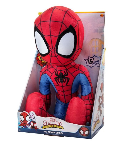 Spidey and His Amazing Friends Spidey Feature Plush