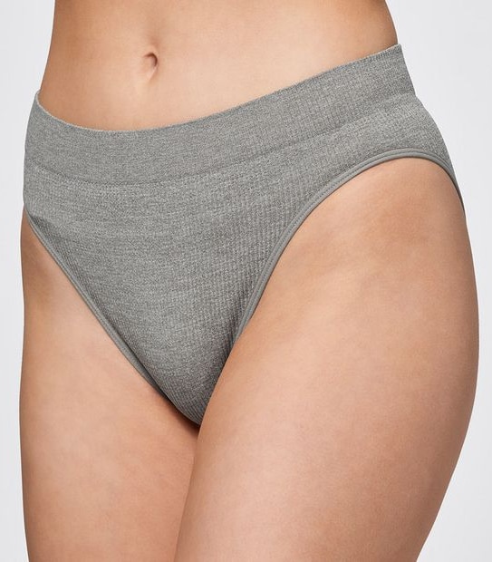 Lily Loves Ribbed Seamfree Hi-Waisted Bikini Briefs; Style: LHB52386