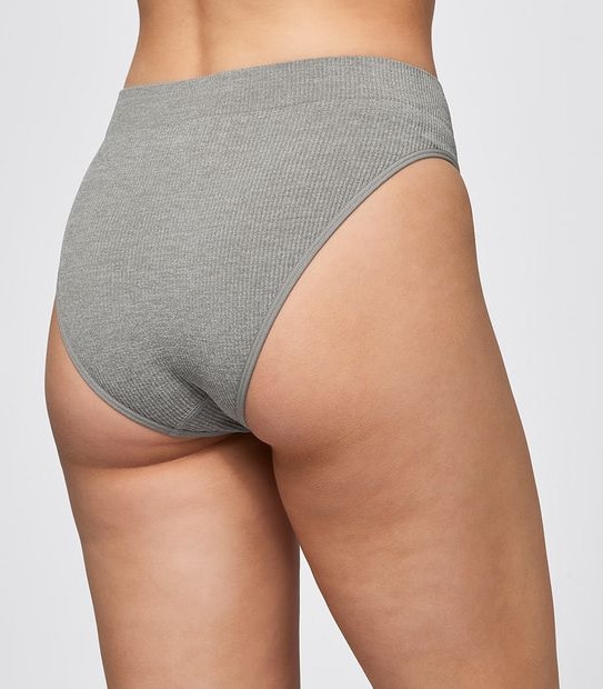 Lily Loves Ribbed Seamfree Hi-Waisted Bikini Briefs; Style: LHB52386