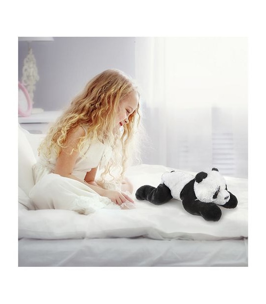 FAO Schwarz - Toy Plush Lying Panda 15inch