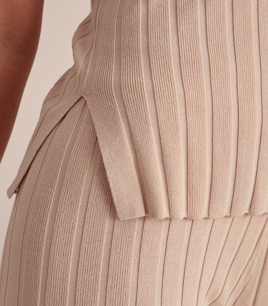 Dannii Minogue Petites Knitted Rib Tank Top 3 of 6