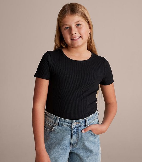Ribbed T-shirt