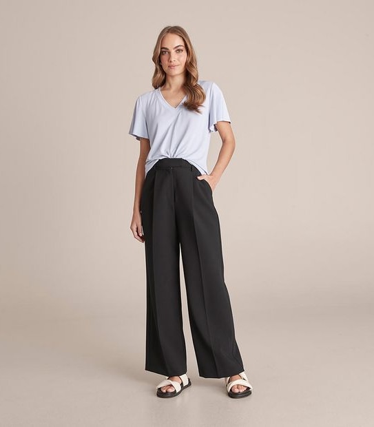 Preview Relaxed Fit V-Neck T-Shirt | Target Australia