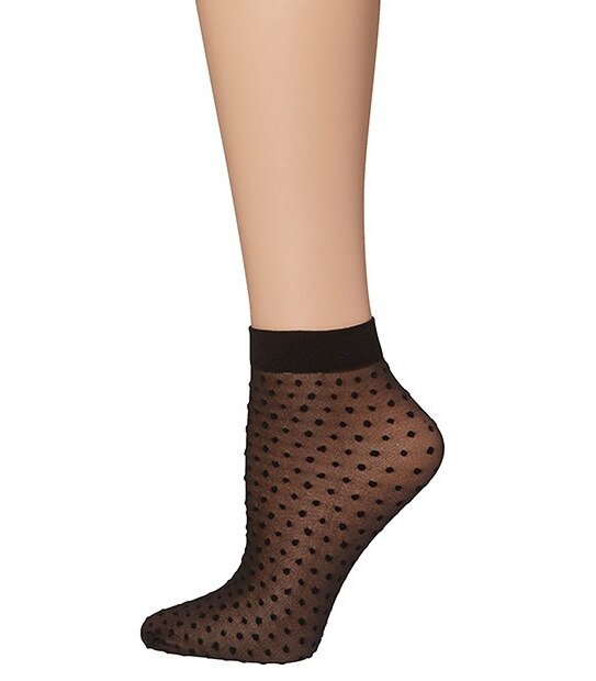 Polka Dot Ankle Highs