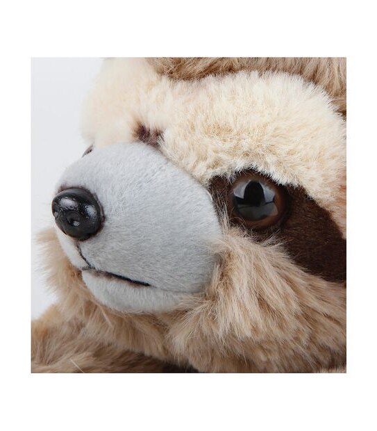 FAO Schwarz Plush Lying Baby Sloth 15"
