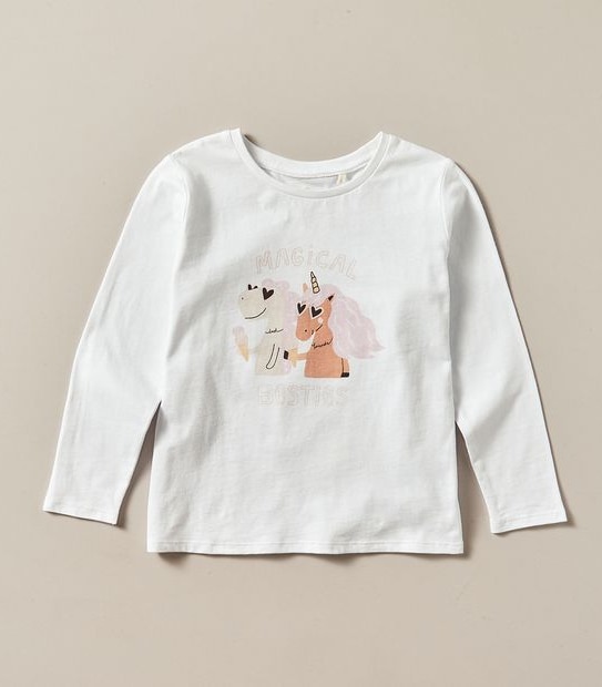 Organic Cotton Print Top
