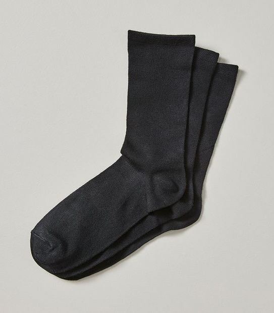3 Pack Bamboo Crew Socks