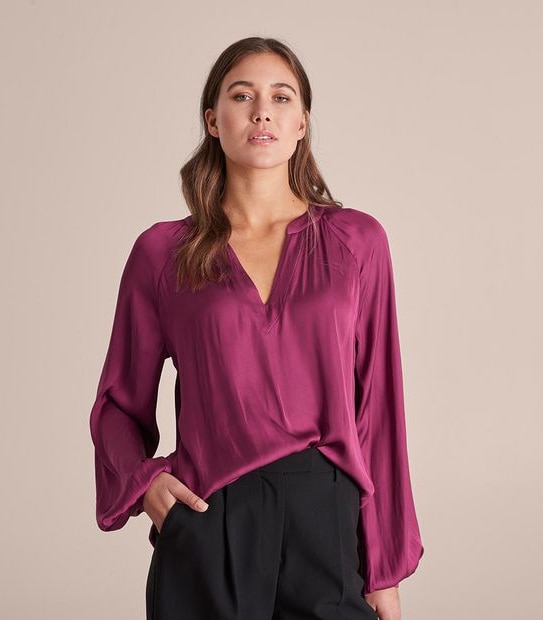 Preview Long Sleeve Smock Top