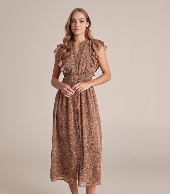 Preview Flutter Midi Dress