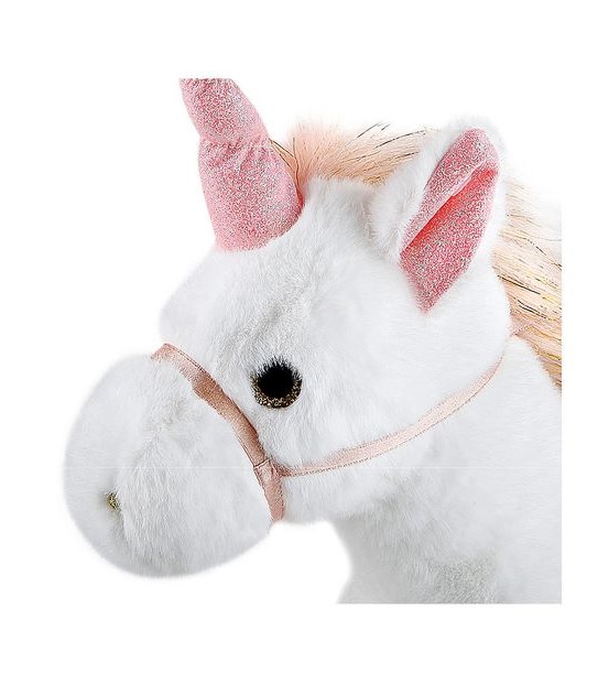 FAO Schwarz - Sparklers - Toy Plush Glitter Unicorn 12-inch