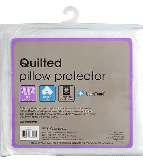 Cotton Quilted Pillow Protector