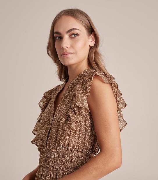 Preview Flutter Midi Dress