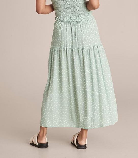 Dannii Minogue Petites Tiered Midi Skirt