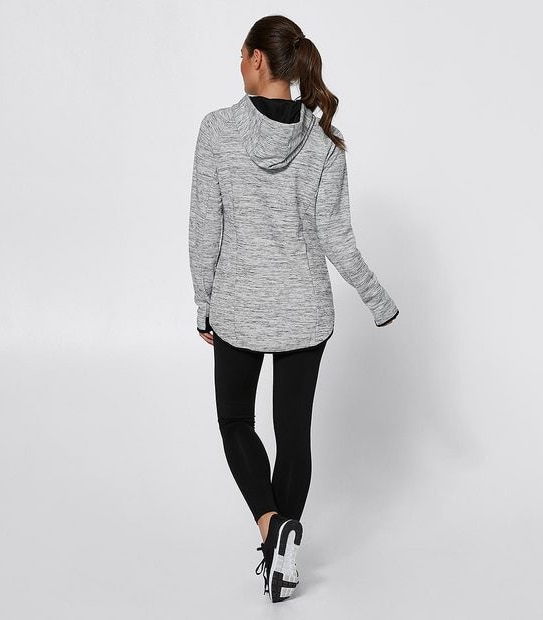 Active Tech Fleece Jacket - Light Grey Marle