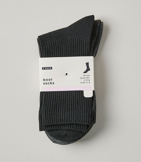 2 Pack 3/4 Crew Boot Socks Target Australia