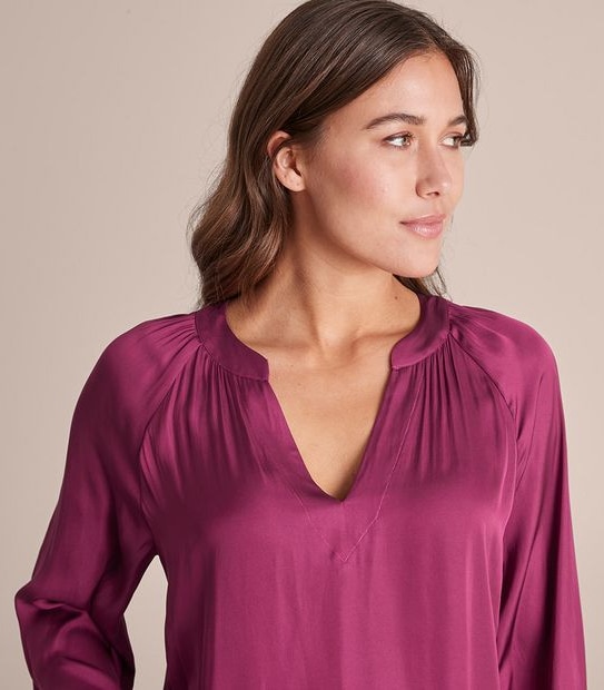 Preview Long Sleeve Smock Top