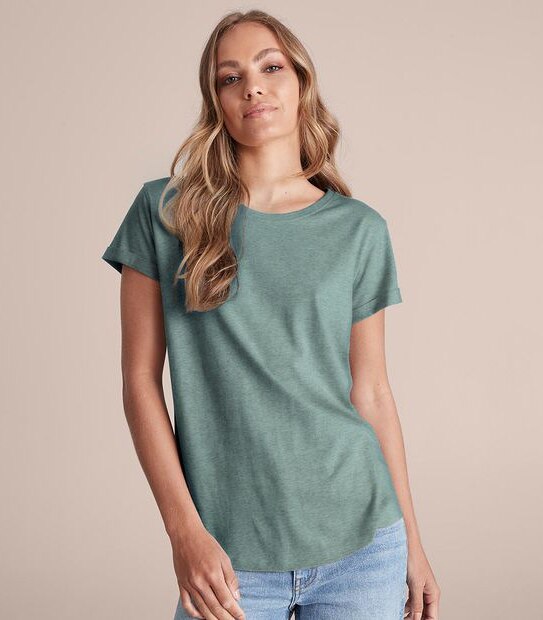 Cotton/Modal Relaxed Crew T-Shirt