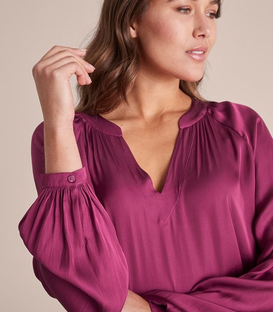 Preview Long Sleeve Smock Top