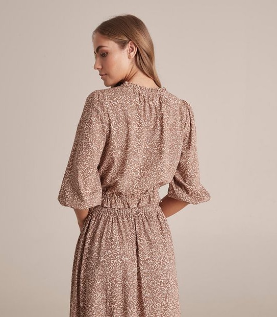 Preview Crop Gathered Hem Top