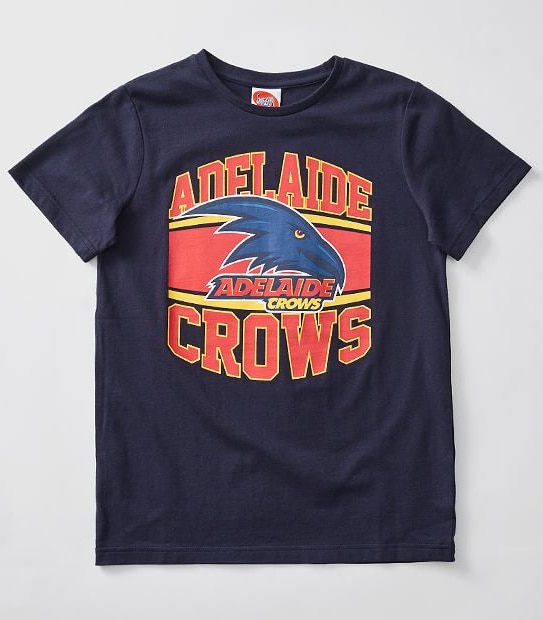 AFL Adelaide Crows Short Sleeve Youth T-Shirt