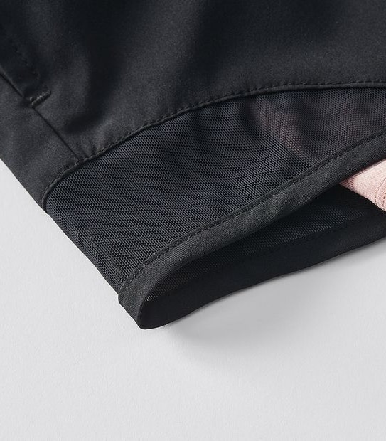 Fila Claudia Two Layer Shorts - Black/Pink