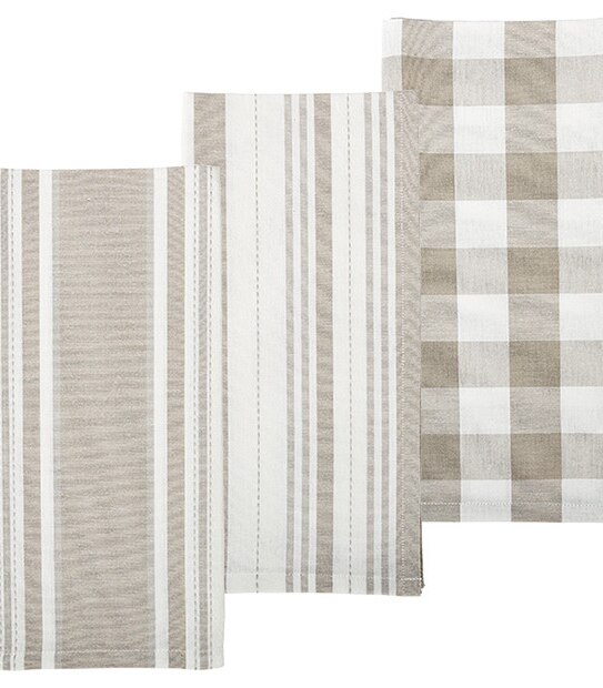 Set of 3 Soleil Tea Towels
